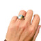 Bague 53 Bague toi et moi or blanc et tourmalines 58 Facettes 217