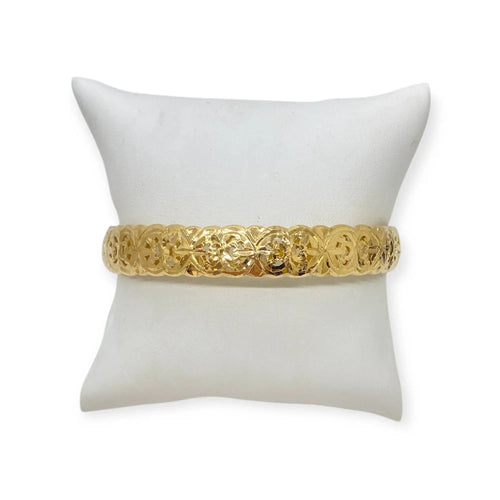 Bracelet Bracelet jonc ajouré or jaune 58 Facettes 330080091