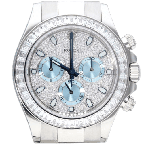 Montre Rolex Montre Daytona Platinum 58 Facettes MT44378