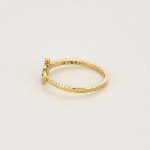 FRED - Force 10 - Petit Modèle - Bague en or jaune et diamant