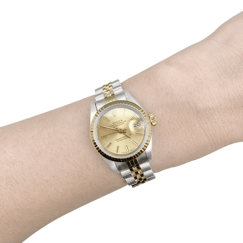 Montre Montre Rolex "Oyster Perpetual Datejust" acier, or. 58 Facettes 34376