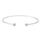 Bracelet Bracelet Jonc Or blanc Diamant 58 Facettes 2708411CN