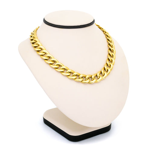 Collier Collier à maillons gourmette en or jaune 18 carats 16753-8983 58 Facettes 4986E3ABBD93483490AE3B21B21CD5A4