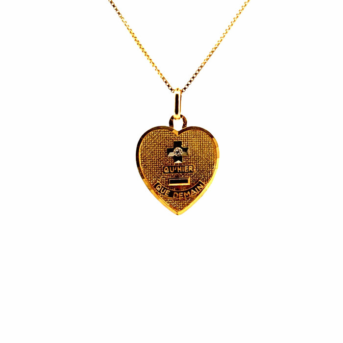 Pendentif Pendentif Coeur Or Jaune 18k 58 Facettes 2-PEF3-GS33292-1