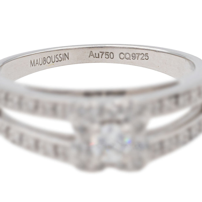 Mauboussin Anillo Chance of love Oro blanco Diamante