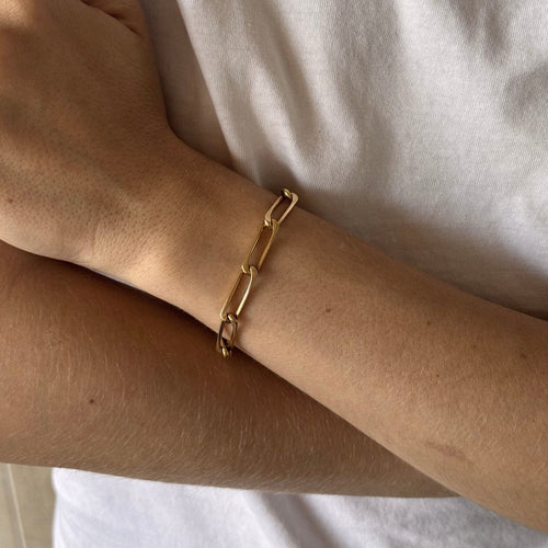 Bracelet CARTIER Bracelet gourmette en or jaune. 58 Facettes