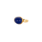 Gult guld och lapis lazuli ring