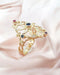 Bague 62 Bague or jaune avec diamants rubis et saphir 58 Facettes AA 1673