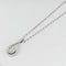Collier Collier goutte d'eau en or blanc et diamants 58 Facettes 33014