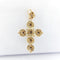 Pendentif Pendentif croix en or jaune et diamants 58 Facettes 32666