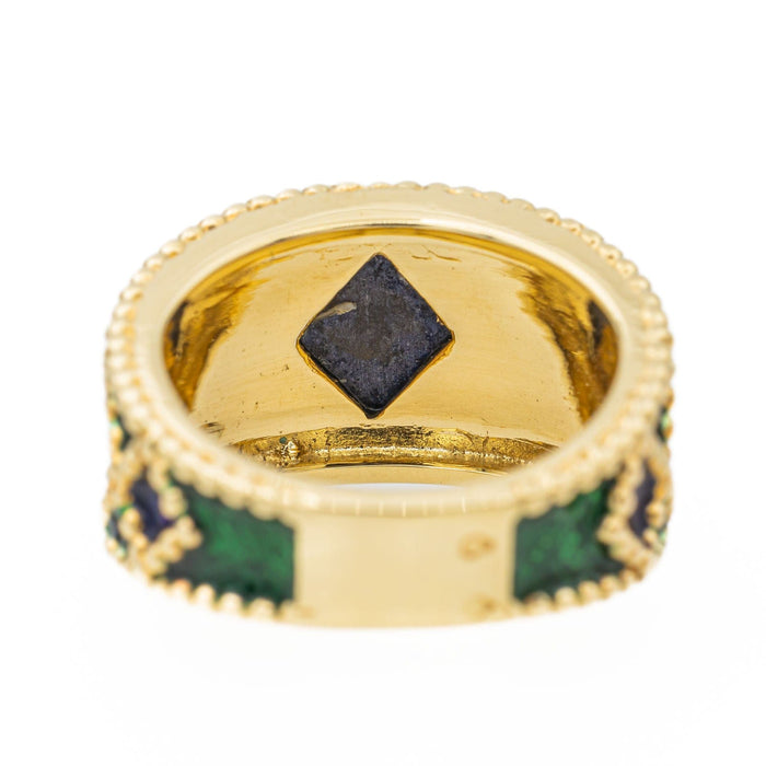 Bague 51 Fred Bague Or jaune Lapis Lazuli 58 Facettes 3402308CN