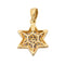Pendentif Pendentif Religieux Or jaune Diamant 58 Facettes 3227866CN