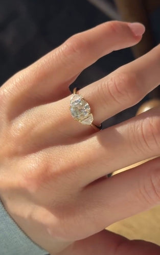 Bague 53 Bague or jaune diamants 58 Facettes