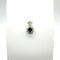 Pendentif Pendentif bicolore or jaune et blanc, saphir et diamants 58 Facettes Z1351722
