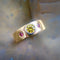 Bague 52 bague en or jaune et diamant rose 58 Facettes