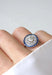 Bague Bague Cible Art Deco Saphirs et Diamants 58 Facettes