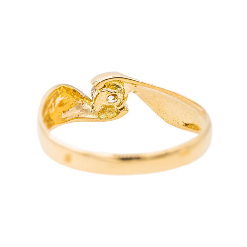 Bague 56 Bague Solitaire Or jaune Diamant 58 Facettes 3655100CN