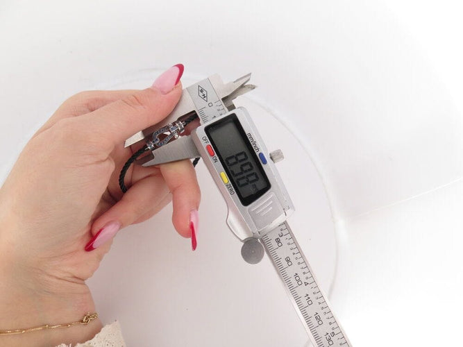 Bracelet bracelet FRED force 10 mm or blanc & saphirs 58 Facettes 263863