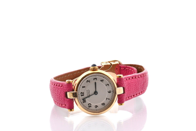 Montre Montre Must de Cartier vermeil 58 Facettes 27350