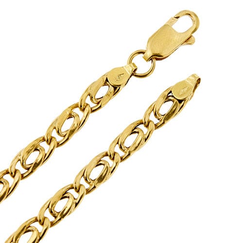 Bracelet Bracelet homme en maille œil de tigre 58 Facettes 35763