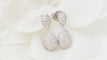 Boucles d'oreilles Pendants d'oreilles en or blanc et diamants 58 Facettes 32102