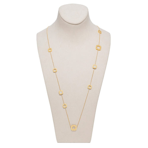 Collier Roberto Coin - Sautoir Or Jaune et Diamants 58 Facettes 2.19356