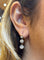 Boucles d'oreilles Boucles d’oreilles dormeuses 3 diamants or 18 carats 58 Facettes