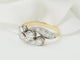 Bague 54 Bague ancienne en or bicolore et diamants 58 Facettes 33322