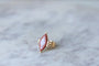 Gammal Marquise ring i rosa guld Kame