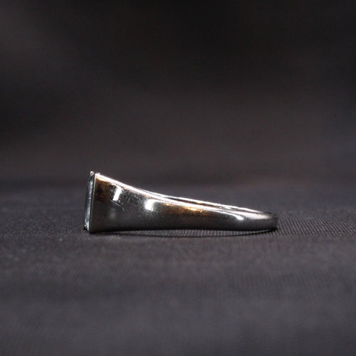 Bague Bague rectangulaire aigue-marine 58 Facettes MG2