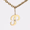 Pendentif Pendentif lettre P diamant 58 Facettes CVP146