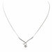 Collier Collier Or blanc Diamant 58 Facettes 3244470CN