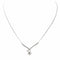 Collier Collier Or blanc Diamant 58 Facettes 3244470CN