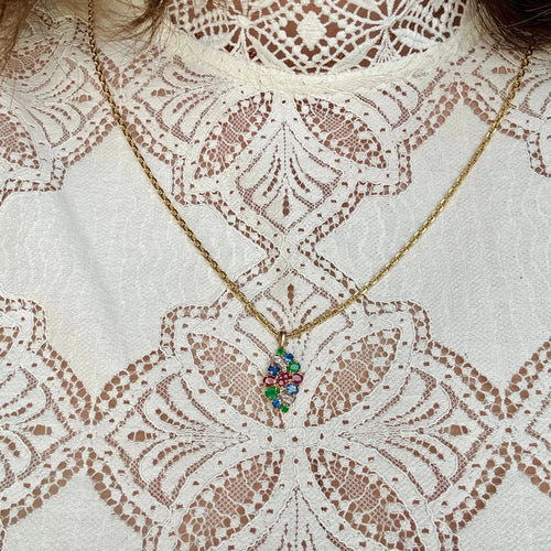 Pendentif Pendentif Tutti Frutti 58 Facettes REF24039-203