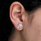 Boucles d'oreilles Boucles d'oreilles or blanc diamants 58 Facettes LP1058/16