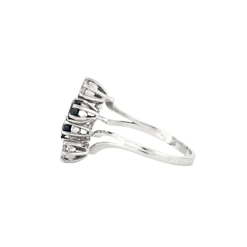 Bague 52 Bague Toi et Moi or saphir et diamants 58 Facettes BO/230121