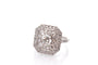Bague 54 Bague diamant de 0,89ct I/VVS2 58 Facettes 27860-27579