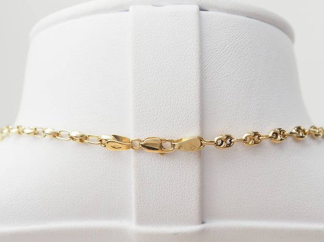 Collier Collier maille grain de café 58 Facettes 33395