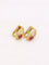 Boucles d'oreilles Boucles d'oreilles vintage diamants rubis 0,8 ct 58 Facettes J450
