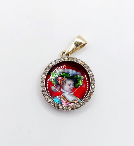 Pendentif Pendentif victorien or et diamants 58 Facettes A04181