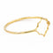Bague 53 Bague Transparence Or jaune 58 Facettes 578921RV