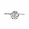 Bague 54 Bague  Or blanc Diamant 58 Facettes 4166992RV
