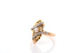 Bague 54.5 Bague ancienne perle fine et diamants 58 Facettes 26925