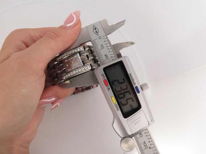 Montre montre CHAUMET khesis 23 mm acier cristal etoile quartz 58 Facettes 260891