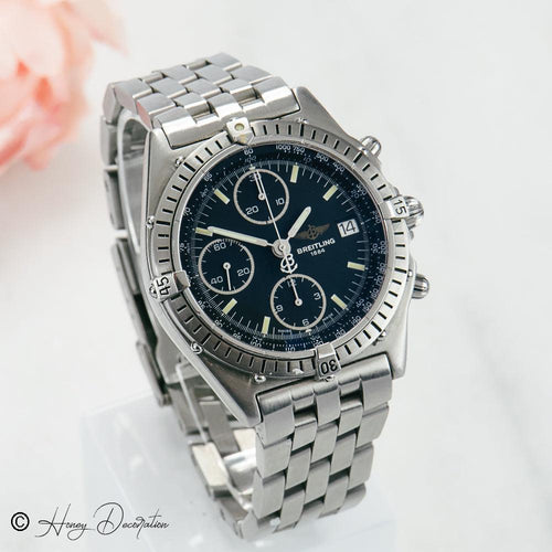 Breitling - Chronomat Automatik Herrenuhr Stahl 58 Facettes 2539
