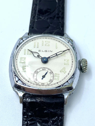 Montre Montre légionnaire Elgin, 1929 58 Facettes