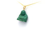 Pendentif Pendentif contemporain en or jaune et turquoise 58 Facettes 19261