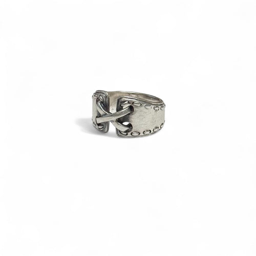 Bague 47 Hermès - Bague argent 58 Facettes REF2521-288