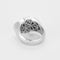 Bague 53 Bague or blanc et diamants 58 Facettes N0610
