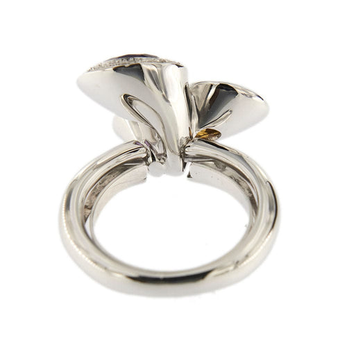 Bague 55 Bague avec pierres précieuses et diamants 58 Facettes 34070